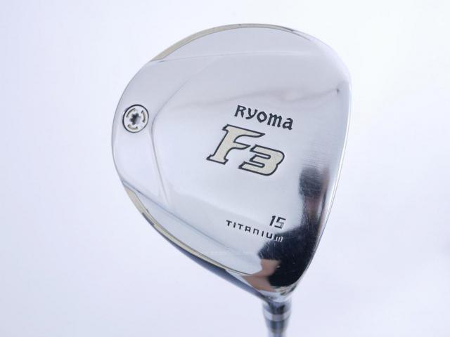 Fairway Wood : Other Brand : หัวไม้ 3 Ryoma F Titanium (รุ่นปี 2019 ไกลมากๆ) Loft 15 Flex SR