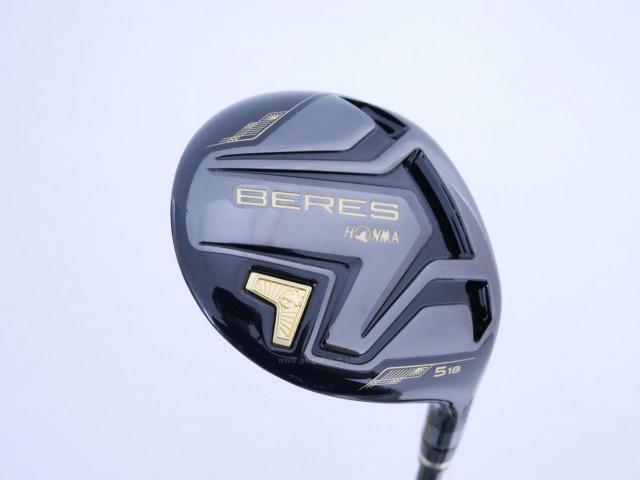 Fairway Wood : Honma : หัวไม้ 5 Honma Beres Black (รุ่นปี 2023) Loft 18 ก้าน Honma ARMRQ MX Flex S