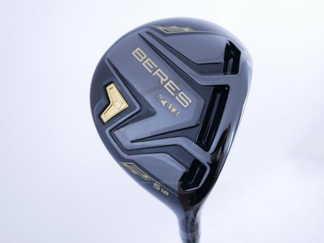 Fairway Wood : Honma : หัวไม้ 5 Honma Beres Black (รุ่นปี 2023) Loft 18 ก้าน Honma ARMRQ MX Flex S