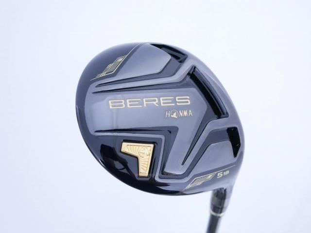 Fairway Wood : Honma : หัวไม้ 5 Honma Beres Black (รุ่นปี 2023) Loft 18 ก้าน Honma ARMRQ MX Flex S