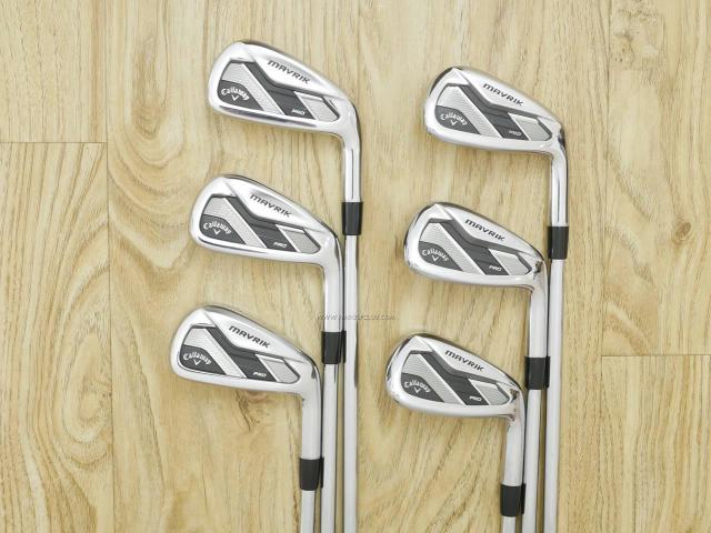 Iron set : Callaway : ชุดเหล็ก Callaway Mavrik Pro (ออกปี 2020) มีเหล็ก 5-Pw (6 ชิ้น) ก้านเหล็ก NS Pro Modus 105 Flex S