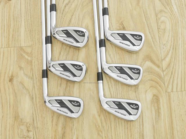 Iron set : Callaway : ชุดเหล็ก Callaway Mavrik Pro (ออกปี 2020) มีเหล็ก 5-Pw (6 ชิ้น) ก้านเหล็ก NS Pro Modus 105 Flex S