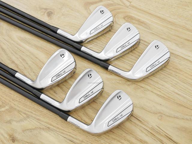 Iron set : Taylormade : ชุดเหล็ก Taylormade P790 (ตัวท้อปสุด ออกปี 2019) มีเหล็ก 5-Pw (6 ชิ้น) ก้านกราไฟต์ KBS TGI 95 Flex S