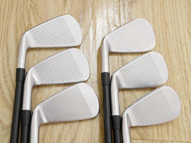 Iron set : Taylormade : ชุดเหล็ก Taylormade P790 (ตัวท้อปสุด ออกปี 2019) มีเหล็ก 5-Pw (6 ชิ้น) ก้านกราไฟต์ KBS TGI 95 Flex S