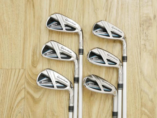 Lady club : All : ชุดเหล็ก Taylormade SIM MAX (ออกปี 2020 Japan Spec.) มีเหล็ก 6-Pw,Sw (6 ชิ้น) ก้านกราไฟต์ Mitsubishi Tensei TM40 Flex A (Lady)