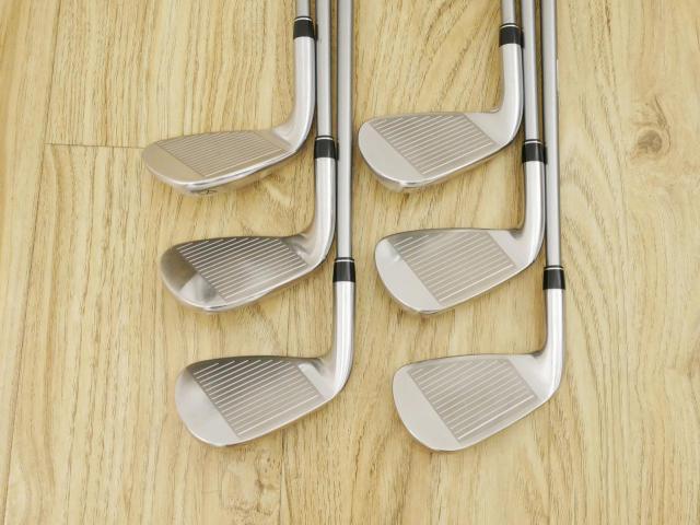 Iron set : PRGR : ชุดเหล็ก PRGR RS Titanium Face (ออกปี 2017 ตีไกล) มีเหล็ก 6-Pw,Aw (6 ชิ้น) ก้านกราไฟต์ M-40 (Flex SR)