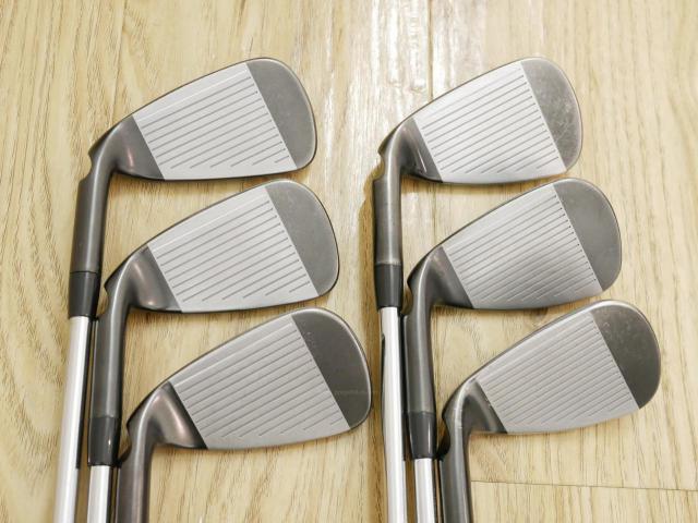 Iron set : Ping : ชุดเหล็ก Ping G710 (รุ่นปี 2021 Japan Spec. ใบใหญ่ ง่ายที่สุด ไกลที่สุดของ Ping) มีเหล็ก 6-Pw,Aw (6 ชิ้น) ก้านเหล็ก NS Pro Zelos 6 Flex R