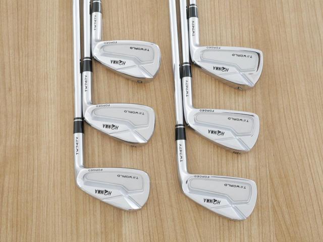 Iron set : Honma : ชุดเหล็ก Honma Tour World TW747V Forged (รุ่นปี 2019) มีเหล็ก 5-10 (6 ชิ้น) ก้านเหล็ก AMT Tour White S200