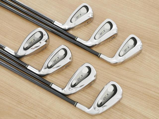 Iron set : XXIO : ชุดเหล็ก XXIO Prime 4 (รุ่นท๊อปสุด หน้าเด้ง) มีเหล็ก 5-Pw,Sw (7 ชิ้น) ก้าน SP-400 Flex SR