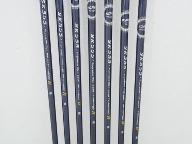 Iron set : Honma : ชุดเหล็ก Honma TwinMarks TM-602 (ใบใหญ่ ตีง่าย ไกล) มีเหล็ก 5-10,Sw (7 ชิ้น) ก้านกราไฟต์ Honma SK555 Flex R