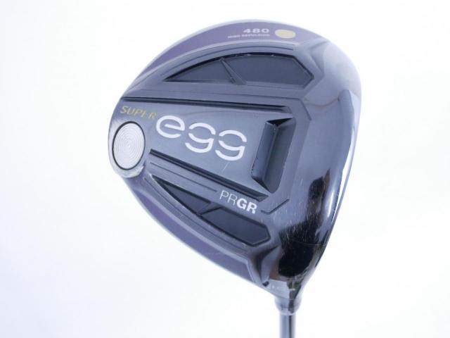 Driver : PRGR : ไดรเวอร์ PRGR Super EGG 480cc. (ปี 2021 หน้าเด้งเกินกฏ ตีไกลมาก) Loft 10.5 Flex R (M-37)