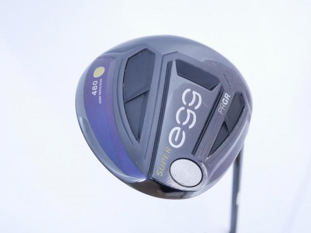 Driver : PRGR : ไดรเวอร์ PRGR Super EGG 480cc. (ปี 2021 หน้าเด้งเกินกฏ ตีไกลมาก) Loft 10.5 Flex R (M-37)