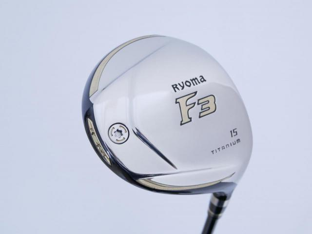 Fairway Wood : Other Brand : หัวไม้ 3 Ryoma F Titanium (รุ่นปี 2019 ไกลมากๆ) Loft 15 ก้าน Tour AD RF2 Flex R