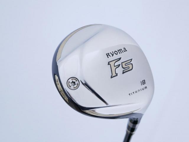 Fairway Wood : Other Brand : หัวไม้ 5 Ryoma F Titanium Special Tunning (ปี 2020 หน้าเด้งเกินกฏ ไกลมากๆ) Loft 18 ก้าน Tour AD RF2 Flex R