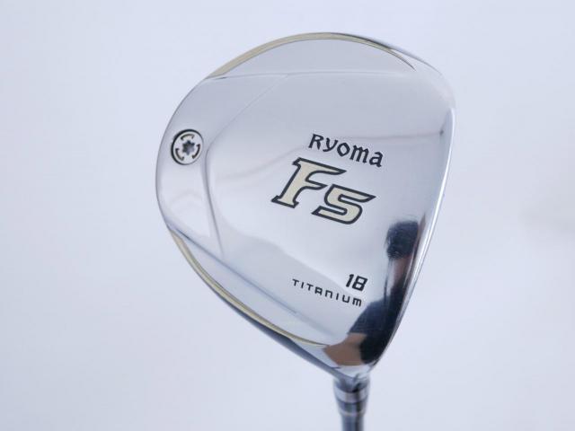 Fairway Wood : Other Brand : หัวไม้ 5 Ryoma F Titanium (รุ่นปี 2019 ไกลมากๆ) Loft 18 ก้าน Tour AD RF2 Flex R2