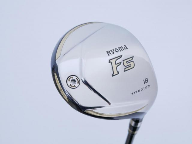 Fairway Wood : Other Brand : หัวไม้ 5 Ryoma F Titanium (รุ่นปี 2019 ไกลมากๆ) Loft 18 ก้าน Tour AD RF2 Flex R2