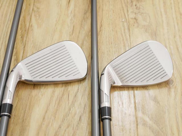 Iron set : Taylormade : ชุดเหล็ก Taylormade SIM MAX OS (ออกปี 2020 Japan Spec.) มีเหล็ก 6-Pw (5 ชิ้น) ก้านกราไฟต์ Mitsubishi Tensei TM60 Flex S