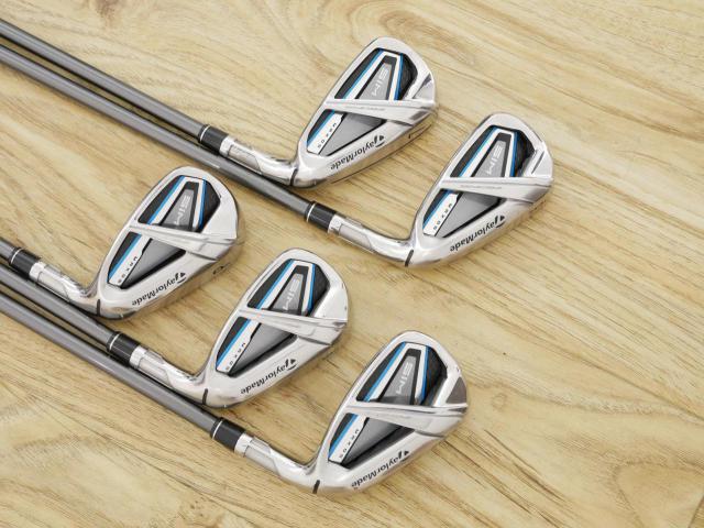 Iron set : Taylormade : ชุดเหล็ก Taylormade SIM MAX OS (ออกปี 2020 Japan Spec.) มีเหล็ก 6-Pw (5 ชิ้น) ก้านกราไฟต์ Mitsubishi Tensei TM60 Flex S