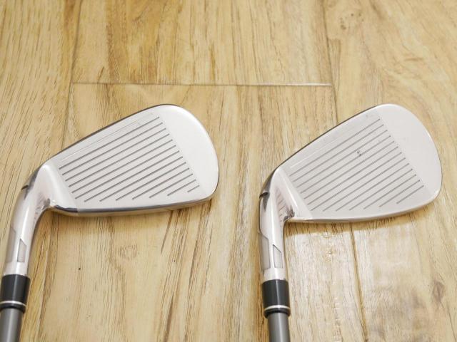 Iron set : Taylormade : ชุดเหล็ก Taylormade SIM MAX OS (ออกปี 2020 Japan Spec.) มีเหล็ก 6-Pw (5 ชิ้น) ก้านกราไฟต์ Mitsubishi Tensei TM60 Flex S