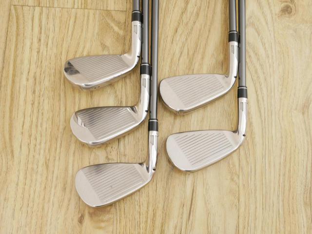 Iron set : Taylormade : ชุดเหล็ก Taylormade SIM MAX OS (ออกปี 2020 Japan Spec.) มีเหล็ก 6-Pw (5 ชิ้น) ก้านกราไฟต์ Mitsubishi Tensei TM60 Flex S