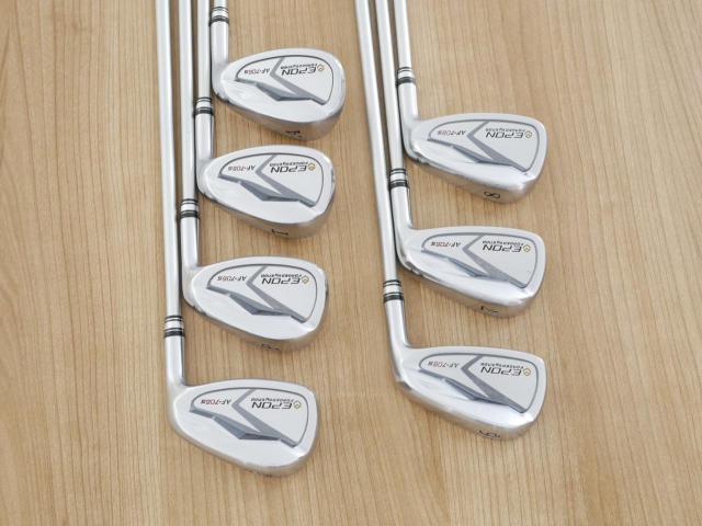 Iron set : Epon : ชุดเหล็ก EPON AF-706S Forged (รุ่นปี 2023 ใบใหญ่ ตีง่าย ไกล) มีเหล็ก 6-Pw,Tw,Aw (7 ชิ้น) ก้านกราไฟต์ Fujikura MCI 80 Flex R