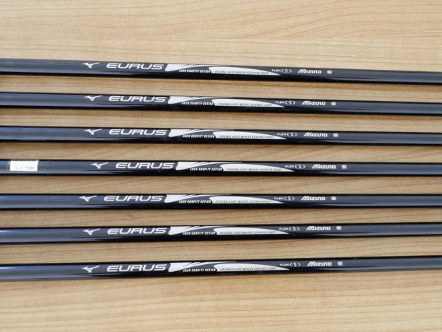 Iron set : Mizuno : ชุดเหล็ก Mizuno EURUS RX (ใบใหญ่ ตีง่าย) มีเหล็ก 5-Pw,Aw (7 ชิ้น) ก้านกราไฟต์ Flex S