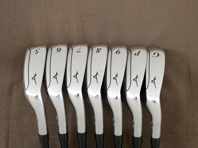 Iron set : Mizuno : ชุดเหล็ก Mizuno EURUS RX (ใบใหญ่ ตีง่าย) มีเหล็ก 5-Pw,Aw (7 ชิ้น) ก้านกราไฟต์ Flex S