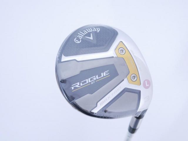 Lady club : All : **ของใหม่ ยังไม่แกะพลาสติก** หัวไม้ 3 Callaway Rogue ST Max Fast (ออกปี 2022) Loft 16 ก้าน Mitsubishi ELDIO 40 Flex L