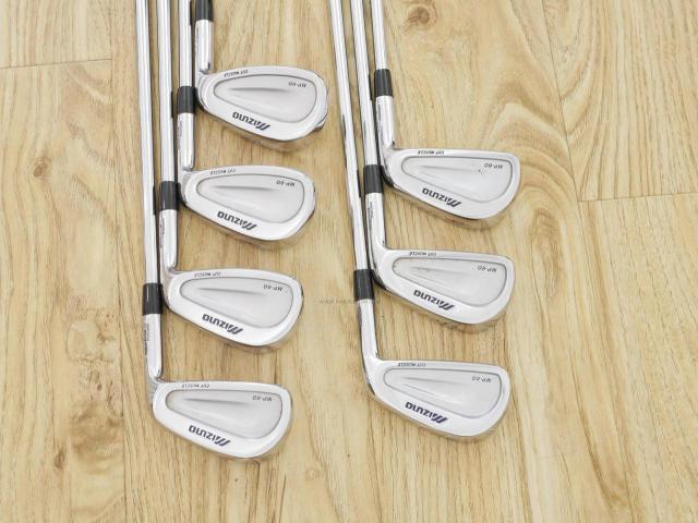 Iron set : Mizuno : ชุดเหล็ก Mizuno MP-60 Forged มีเหล็ก 4-Pw (7 ชิ้น) ก้านเหล็ก Project X 6.0 Flex SX