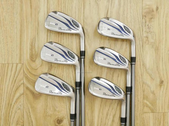 Iron set : Romaro : ชุดเหล็ก Romaro Ray Alpha Forged (ปี 2021 ใบใหญ่ ตีไกลกว่าปกติมาก) มีเหล็ก 6-Pw,Aw (6 ชิ้น) สุดยอดก้าน Fujikura Diamond Speeder 8 Flex R