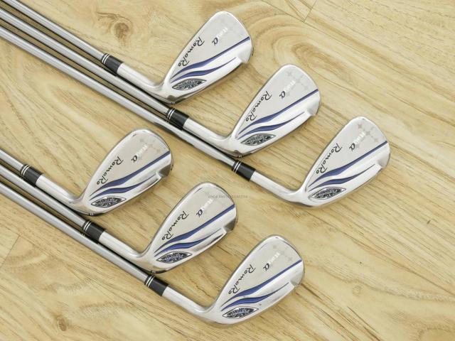 Iron set : Romaro : ชุดเหล็ก Romaro Ray Alpha Forged (ปี 2021 ใบใหญ่ ตีไกลกว่าปกติมาก) มีเหล็ก 6-Pw,Aw (6 ชิ้น) สุดยอดก้าน Fujikura Diamond Speeder 8 Flex R