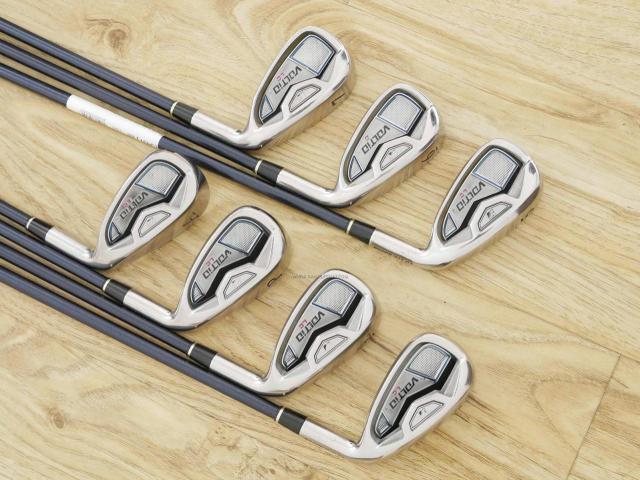 Iron set : Katana : ชุดเหล็ก Katana Voltio III LC (ใบใหญ่ หน้าเด้ง ง่าย ไกล) มีเหล็ก 5-Pw,Aw (7 ชิ้น) ก้าน Tour AD VL-5 Flex SR