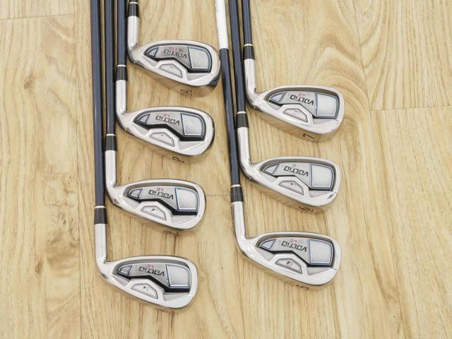 Iron set : Katana : ชุดเหล็ก Katana Voltio III LC (ใบใหญ่ หน้าเด้ง ง่าย ไกล) มีเหล็ก 5-Pw,Aw (7 ชิ้น) ก้าน Tour AD VL-5 Flex SR