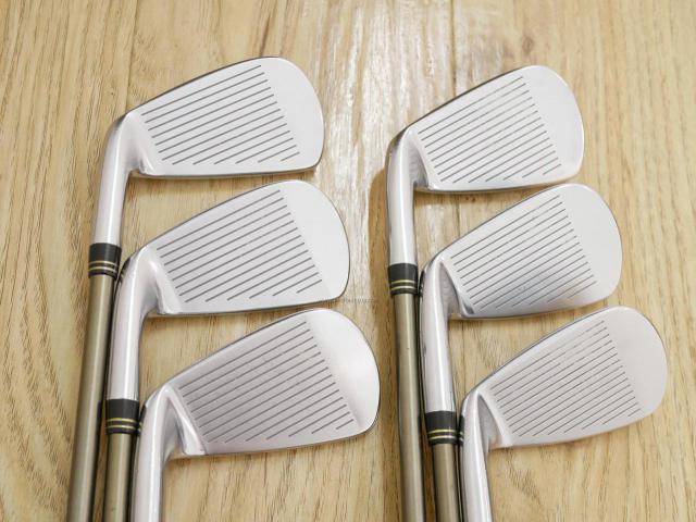 Iron set : Fourteen : ชุดเหล็ก Fourteen PC-66x (ตีง่าย หน้าเด้ง) มีเหล็ก 6-Pw,Aw (6 ชิ้น) ก้านกราไฟต์ Flex R