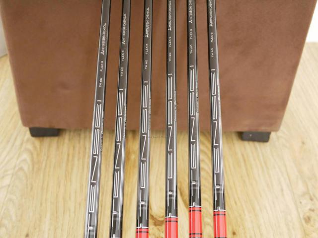 Iron set : Taylormade : ชุดเหล็ก Taylormade Stealth (ออกปี 2022 Japan Spec.) มีเหล็ก 6-Pw,Aw (6 ชิ้น) ก้านกราไฟต์ Mitsubishi Tensei TM60 Flex S