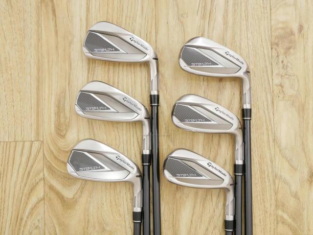 Iron set : Taylormade : ชุดเหล็ก Taylormade Stealth (ออกปี 2022 Japan Spec.) มีเหล็ก 6-Pw,Aw (6 ชิ้น) ก้านกราไฟต์ Mitsubishi Tensei TM60 Flex S