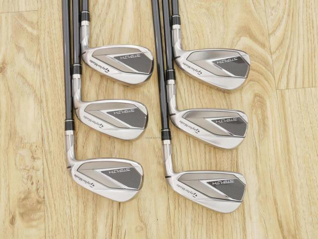 Iron set : Taylormade : ชุดเหล็ก Taylormade Stealth (ออกปี 2022 Japan Spec.) มีเหล็ก 6-Pw,Aw (6 ชิ้น) ก้านกราไฟต์ Mitsubishi Tensei TM60 Flex S