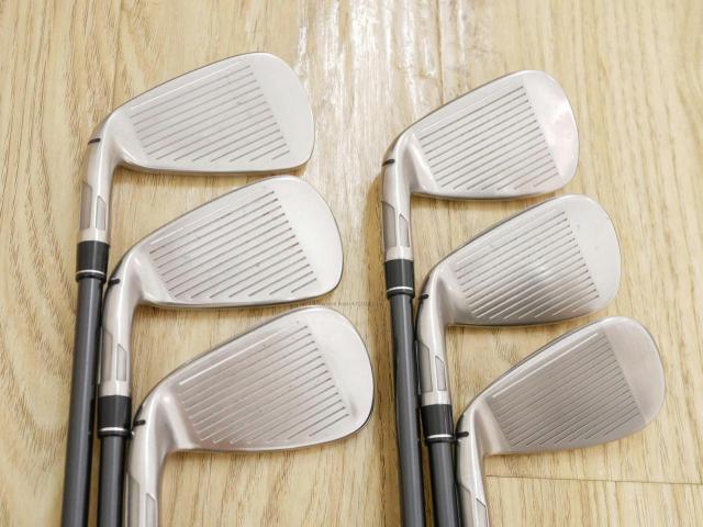 Iron set : Taylormade : ชุดเหล็ก Taylormade Stealth (ออกปี 2022 Japan Spec.) มีเหล็ก 6-Pw,Aw (6 ชิ้น) ก้านกราไฟต์ Mitsubishi Tensei TM60 Flex S