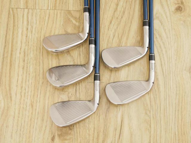 Iron set : Taylormade : ชุดเหล็ก Taylormade SIM 2 MAX (ออกปี 2021 Japan Spec.) มีเหล็ก 6-Pw (5 ชิ้น) ก้านกราไฟต์ Mitsubishi TENSEI TM60 Flex R