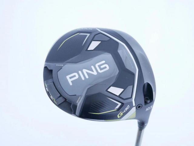 Driver : PING : ไดรเวอร์ Ping G430 Max (รุ่นปี 2023) Loft 10.5 (ปรับได้) ก้าน Mitsubishi Diamana 63 Flex S