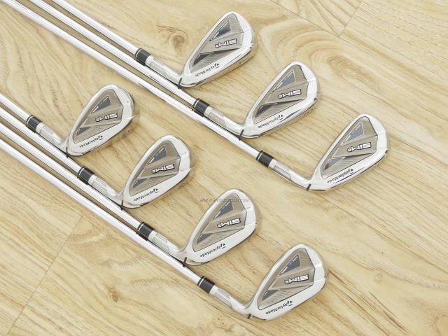 Iron set : Taylormade : ชุดเหล็ก Taylormade SIM 2 MAX (ออกปี 2021 Japan Spec.) มีเหล็ก 5-Pw,Aw (7 ชิ้น) ก้านเหล็ก KBS Max MT 85 Flex R