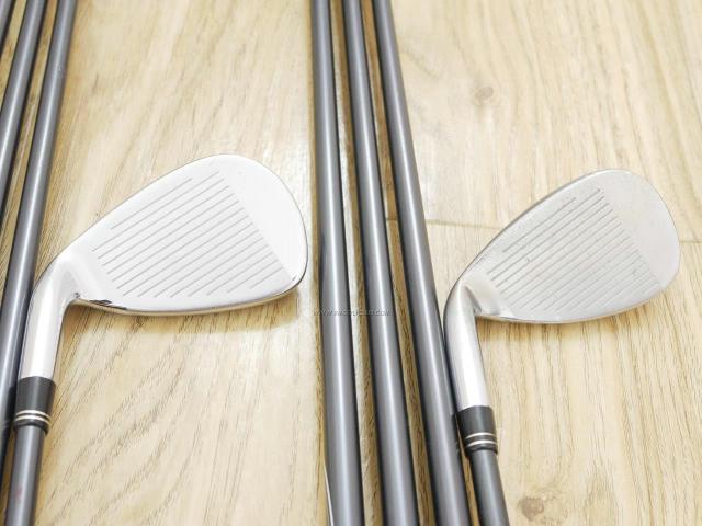 Iron set : Taylormade : ชุดเหล็ก Taylormade R7 CGB MAX (ใบใหญ่ ตีง่าย) มีเหล็ก 5-Pw,Aw,Sw (8 ชิ้น) ก้านกราไฟต์ Flex R