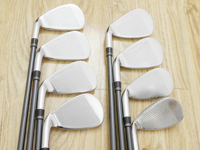 Iron set : Taylormade : ชุดเหล็ก Taylormade R7 CGB MAX (ใบใหญ่ ตีง่าย) มีเหล็ก 5-Pw,Aw,Sw (8 ชิ้น) ก้านกราไฟต์ Flex R