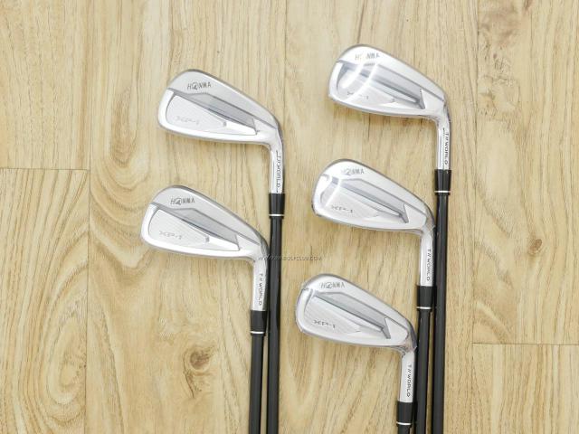 Iron set : Honma : **ของใหม่ ยังไม่แกะพลาสติก** ชุดเหล็ก Honma Tour World XP-1 (รุ่นปี 2020 ใบใหญ่ ตีง่าย ไกล) มีเหล็ก 6-10 (5 ชิ้น) ก้านกราไฟต์ Honma Vizard 43 Flex R