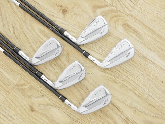 Iron set : Honma : **ของใหม่ ยังไม่แกะพลาสติก** ชุดเหล็ก Honma Tour World XP-1 (รุ่นปี 2020 ใบใหญ่ ตีง่าย ไกล) มีเหล็ก 6-10 (5 ชิ้น) ก้านกราไฟต์ Honma Vizard 43 Flex R