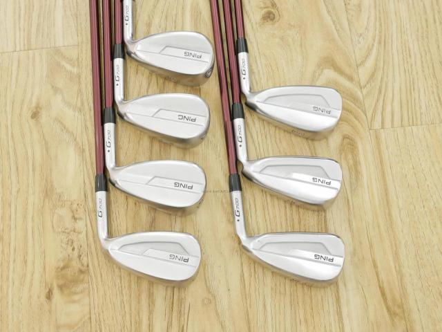 Iron set : Ping : ชุดเหล็ก Ping G700 (ปี 2019 Japan Spec. ใบใหญ่ ง่ายที่สุด ไกลที่สุดของ Ping) มีเหล็ก 6-Pw,Aw,Sw (7 ชิ้น) ก้านกราไฟต์ Mitsubishi FUBUKI Flex R