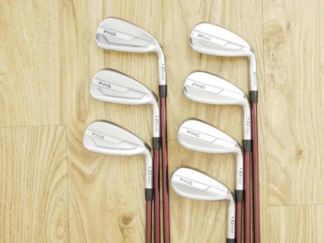 Iron set : Ping : ชุดเหล็ก Ping G700 (ปี 2019 Japan Spec. ใบใหญ่ ง่ายที่สุด ไกลที่สุดของ Ping) มีเหล็ก 6-Pw,Aw,Sw (7 ชิ้น) ก้านกราไฟต์ Mitsubishi FUBUKI Flex R