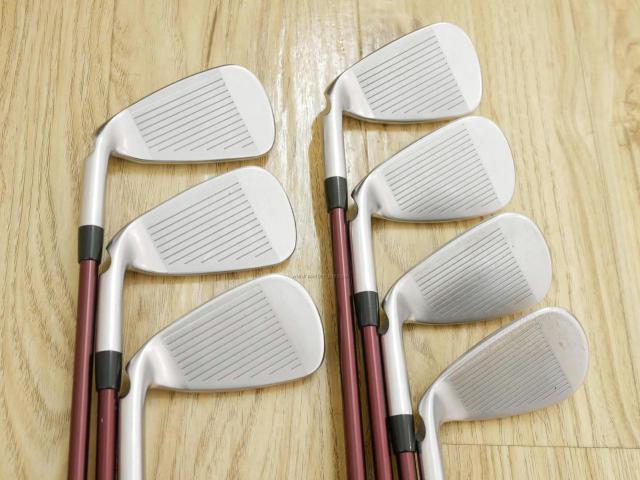 Iron set : Ping : ชุดเหล็ก Ping G700 (ปี 2019 Japan Spec. ใบใหญ่ ง่ายที่สุด ไกลที่สุดของ Ping) มีเหล็ก 6-Pw,Aw,Sw (7 ชิ้น) ก้านกราไฟต์ Mitsubishi FUBUKI Flex R