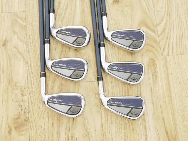 Iron set : Callaway : ชุดเหล็ก Callaway Paradym (รุ่นปี 2023 Japan Spec.) มีเหล็ก 6-Pw,Aw (6 ชิ้น) ก้านกราไฟต์ Fujikura VENTUS TR 5 Flex R