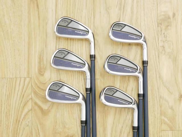 Iron set : Callaway : ชุดเหล็ก Callaway Paradym (รุ่นปี 2023 Japan Spec.) มีเหล็ก 6-Pw,Aw (6 ชิ้น) ก้านกราไฟต์ Fujikura VENTUS TR 5 Flex R